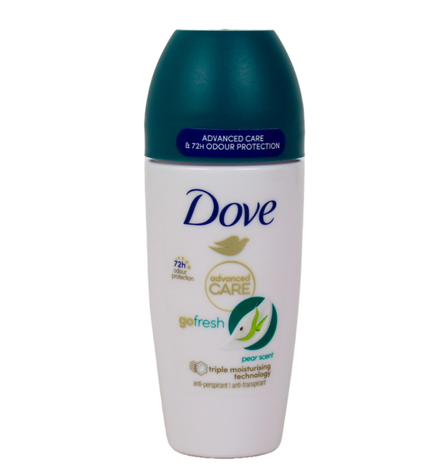 Dove Advanced Care Go Fresh Pear Scent Anti-Perspirant Roll-On 50ml