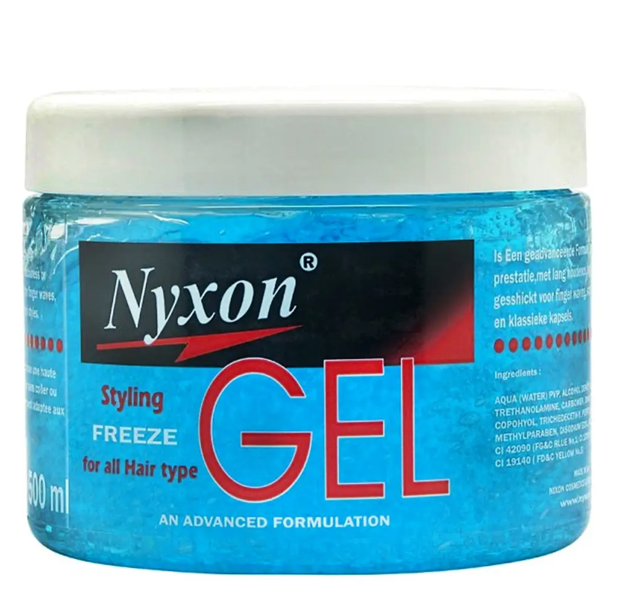 Nyxon Styling Freeze Gel For All Hair Types 500ml