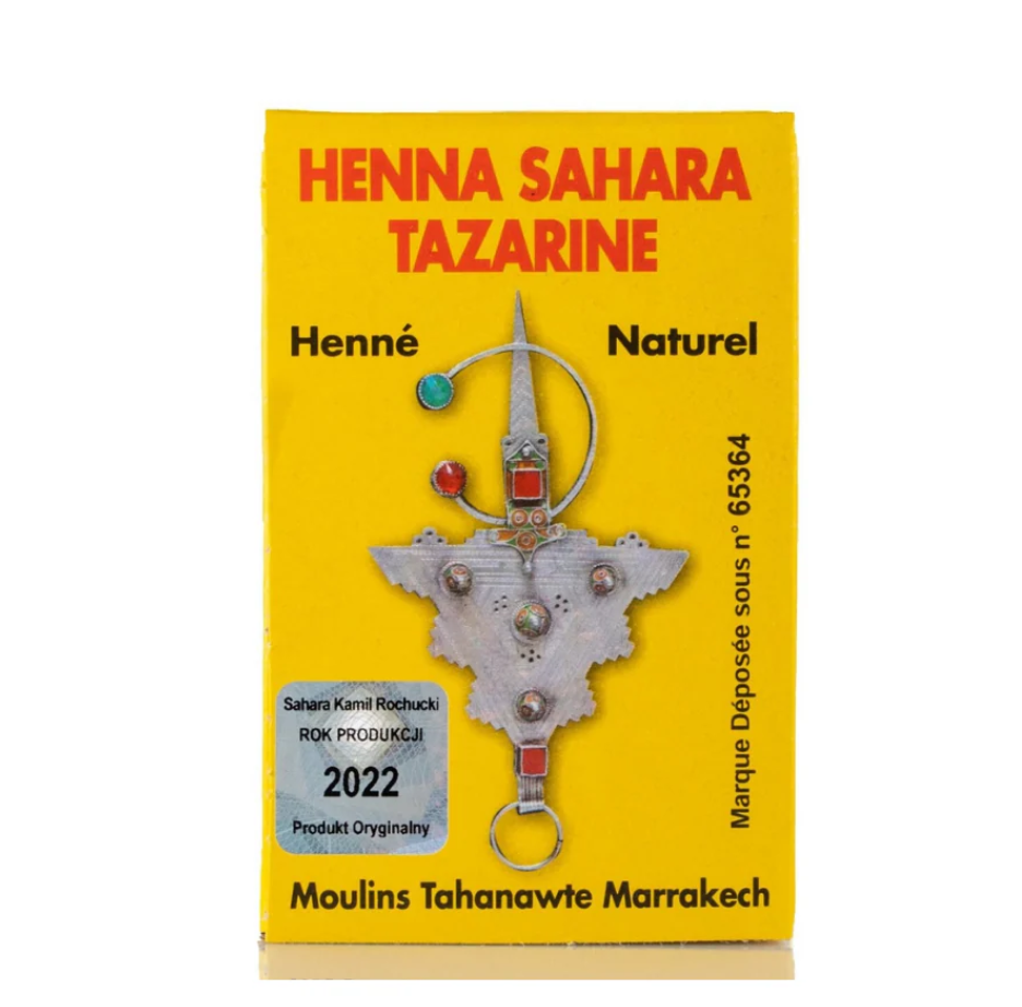 Henna Sahara Tazarine Natural Henna 100g Pack of 3