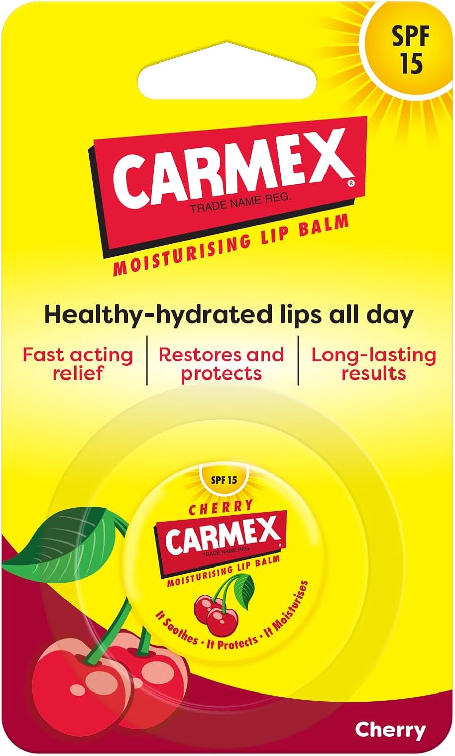 Carmex Lip Balm Cherry Burst 7.5g