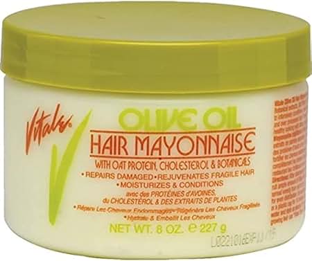 Vitale Olive Oil Hair Mayonnaise Deep Conditioning Treatment – 8oz