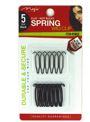 Flat Spring Wig Grips – 5 PCS