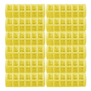Snap On Hair Rollers Yellow 3/4" 12 Pack