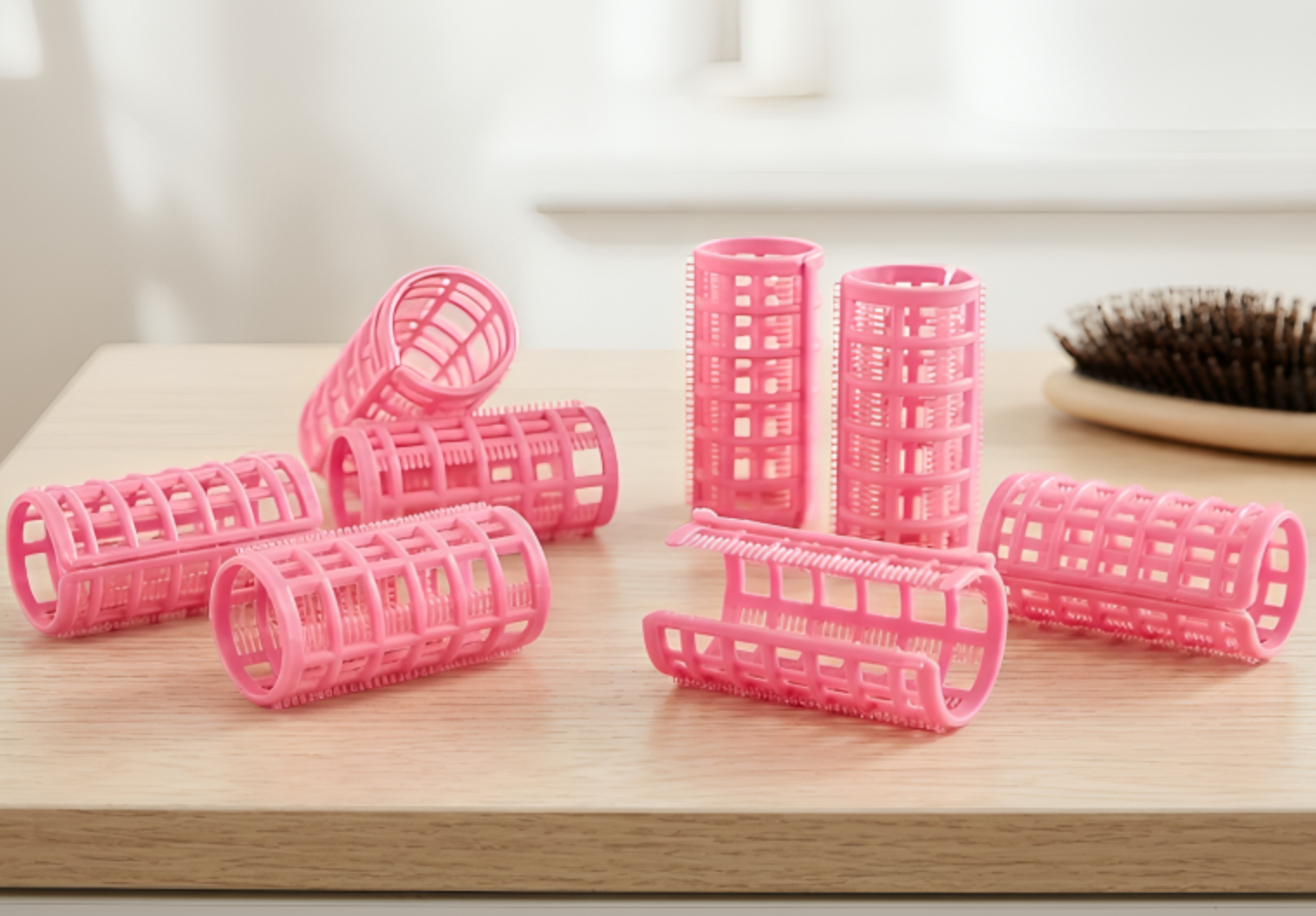 Snap Around Rollers 1 1/4" Pack of 8