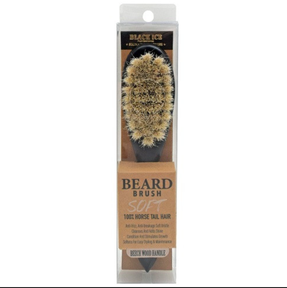 Beard Brush - Soft Horse Tail Hair