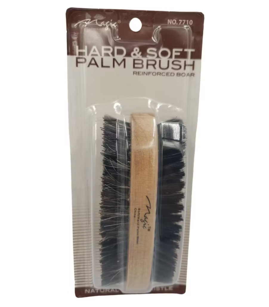 Hard and Soft Palm Brush