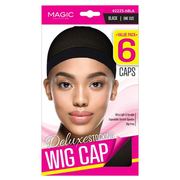 Deluxe Stocking Wig Cap – 6 Pack
