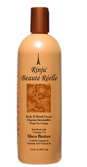 Rinju Beauté Réelle Shea Butter Body & Hand Cream 473ml