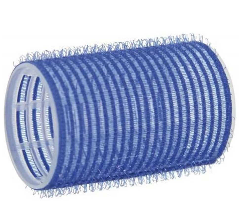 Self Grip Rollers 1 1/8" (28.6mm) 8pcs Blue