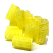 Self Grip Rollers 1/2" 8pcs Yellow