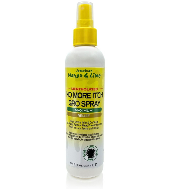 Jamaican Mango & Lime No More Itch Gro Spray Mentholated 237ml
