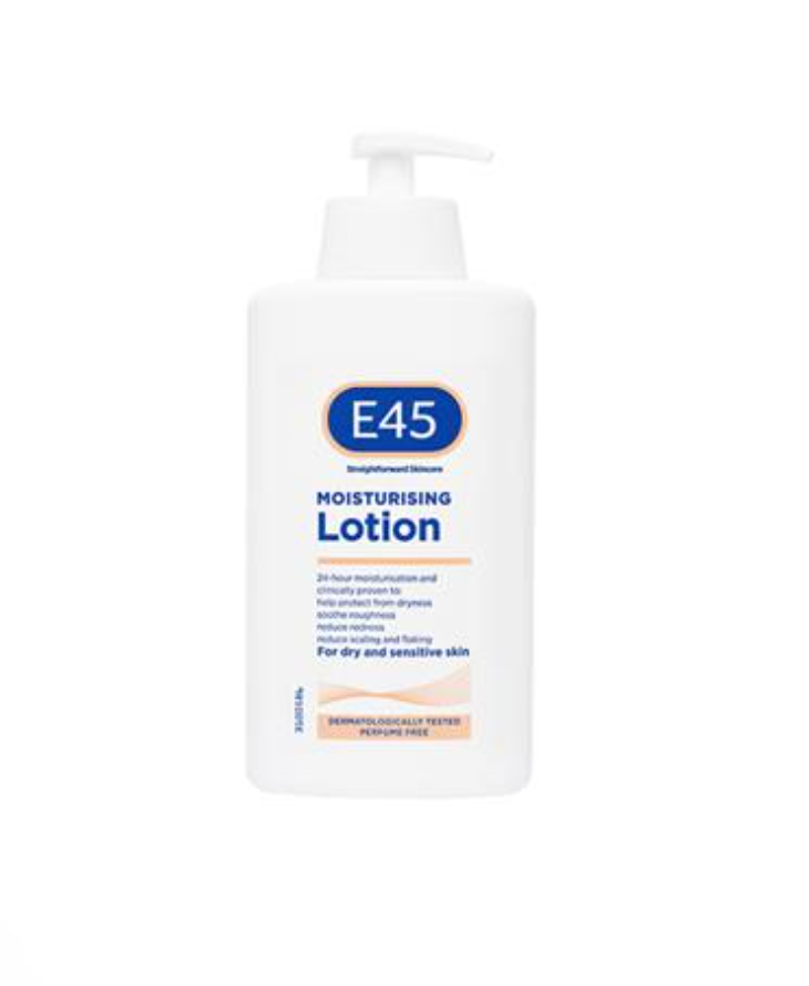 E45 Moisturising Lotion for Dry & Sensitive Skin 500ml Pump