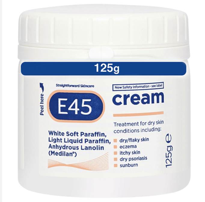 E45 Treatment cream for dry skin  125g