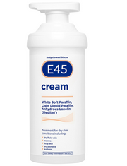 E45 Cream for Dry Skin, Eczema & Psoriasis 500ml Pump