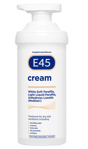 E45 Treatment cream for dry skin  (Pump) 500g