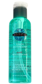 Clear Essence Toner Astringent with Alpha Hydroxy Acid 236ml