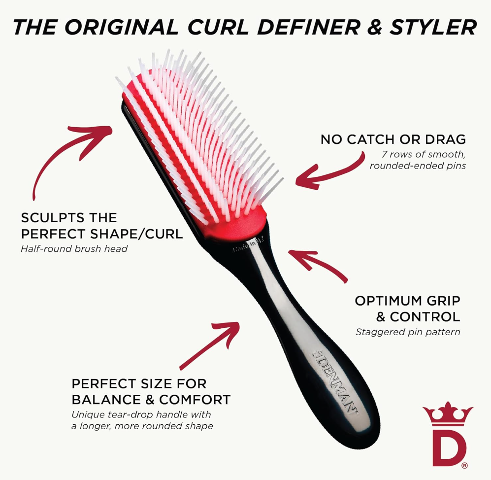 Denman Brush D3 - 7 Rows