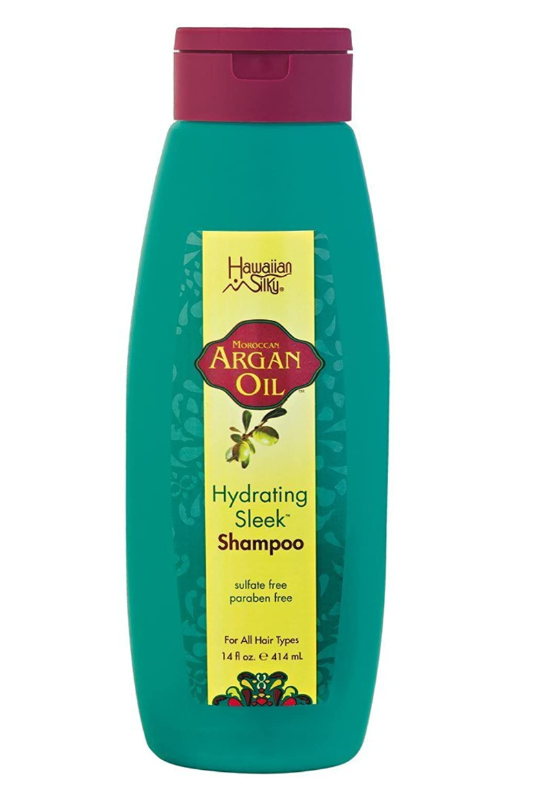 Hawaiian Silky Moroccan Argan Oil Hydrating Sleek Shampoo 414ml