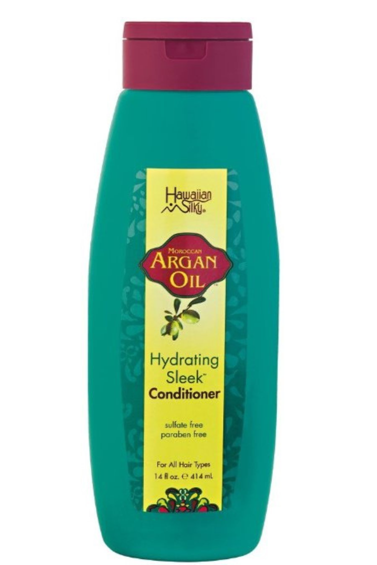 Hawaiian Silky Moroccan Argan Oil Hydrating Sleek Conditioner 414ml