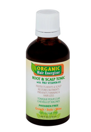 Organic Hair Energizer Root & Scalp Tonic with Pro Vitamin B5 50ml