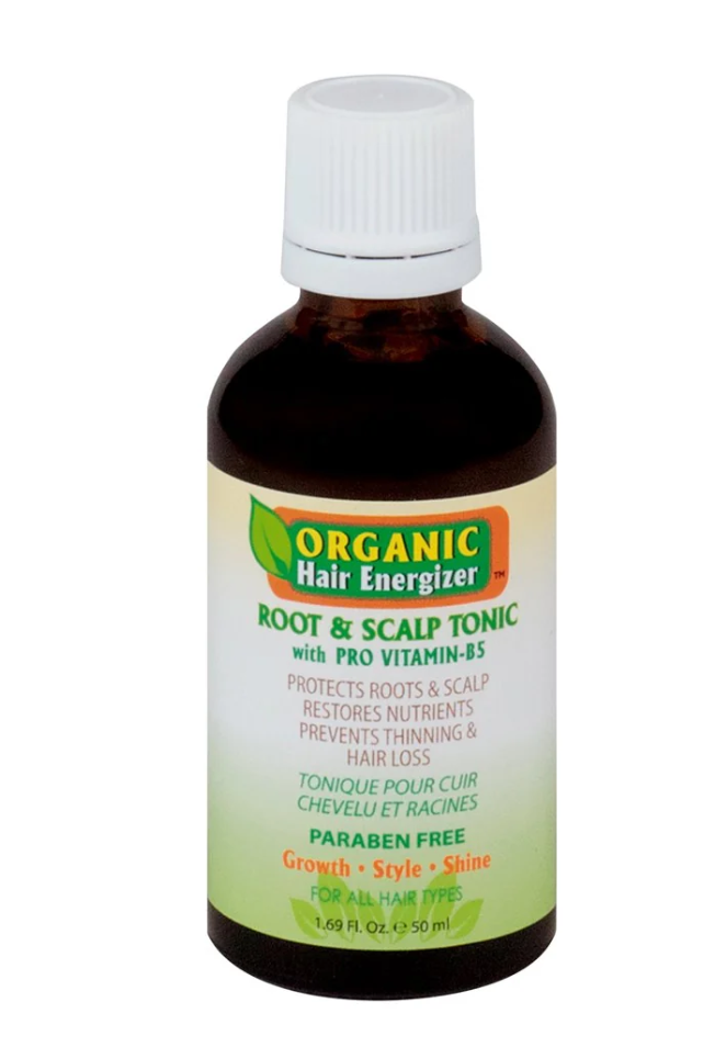 Organic Hair Energizer Root & Scalp Tonic with Pro Vitamin B5 50ml