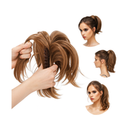 P028 Hair Bun with Clump