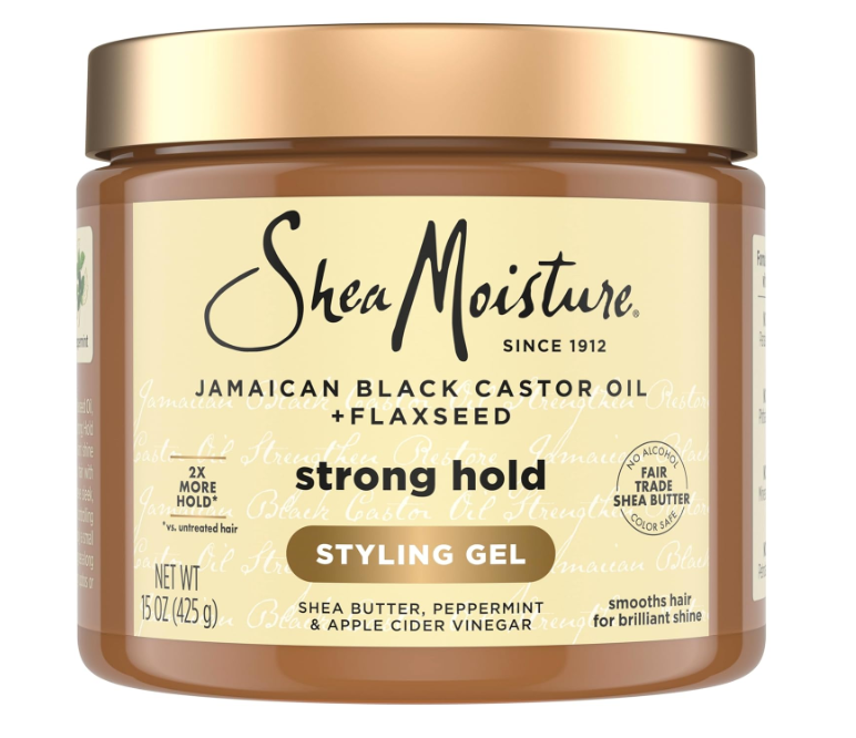 SheaMoisture Jamaican Black Castor Oil + Flaxseed Strong Hold Styling Gel 425g