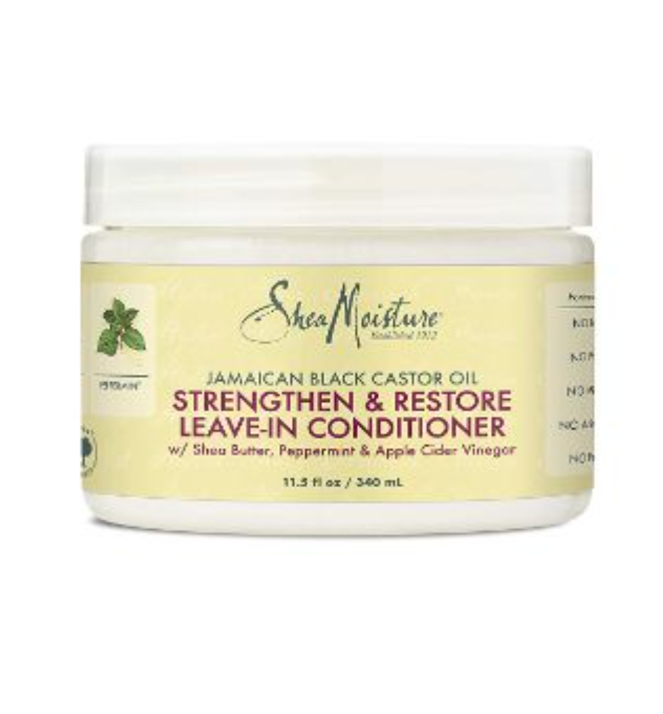 Shea Moisture Jamaican Black Castor Oil Strengthen & Restore Leave-In Conditioner 340ml