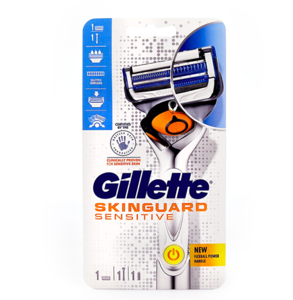 Gillette SkinGuard Sensitive FlexBall Power Razor