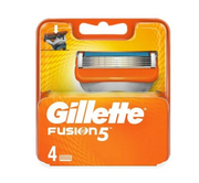 Gillette Fusion5 Razor Blade Refills 4 Pack