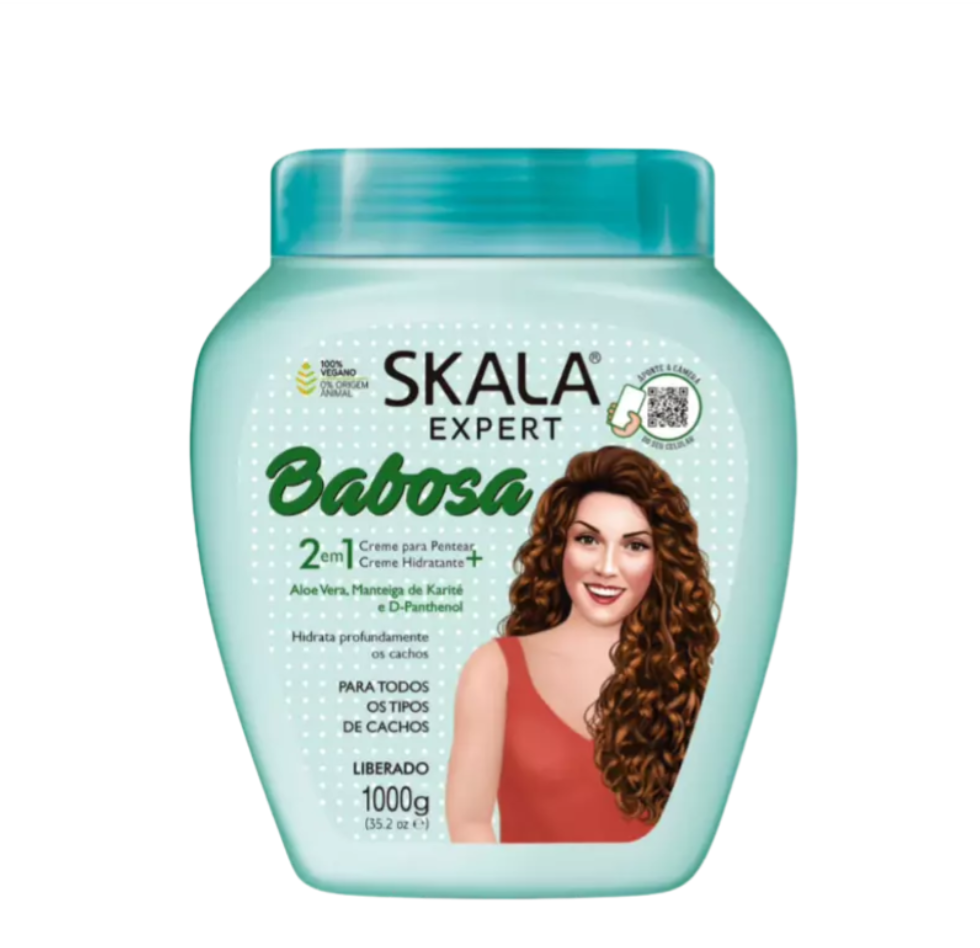 Skala Expert Babosa 2 in 1 Cream Leave in & Moisturizing Treatment 1000g