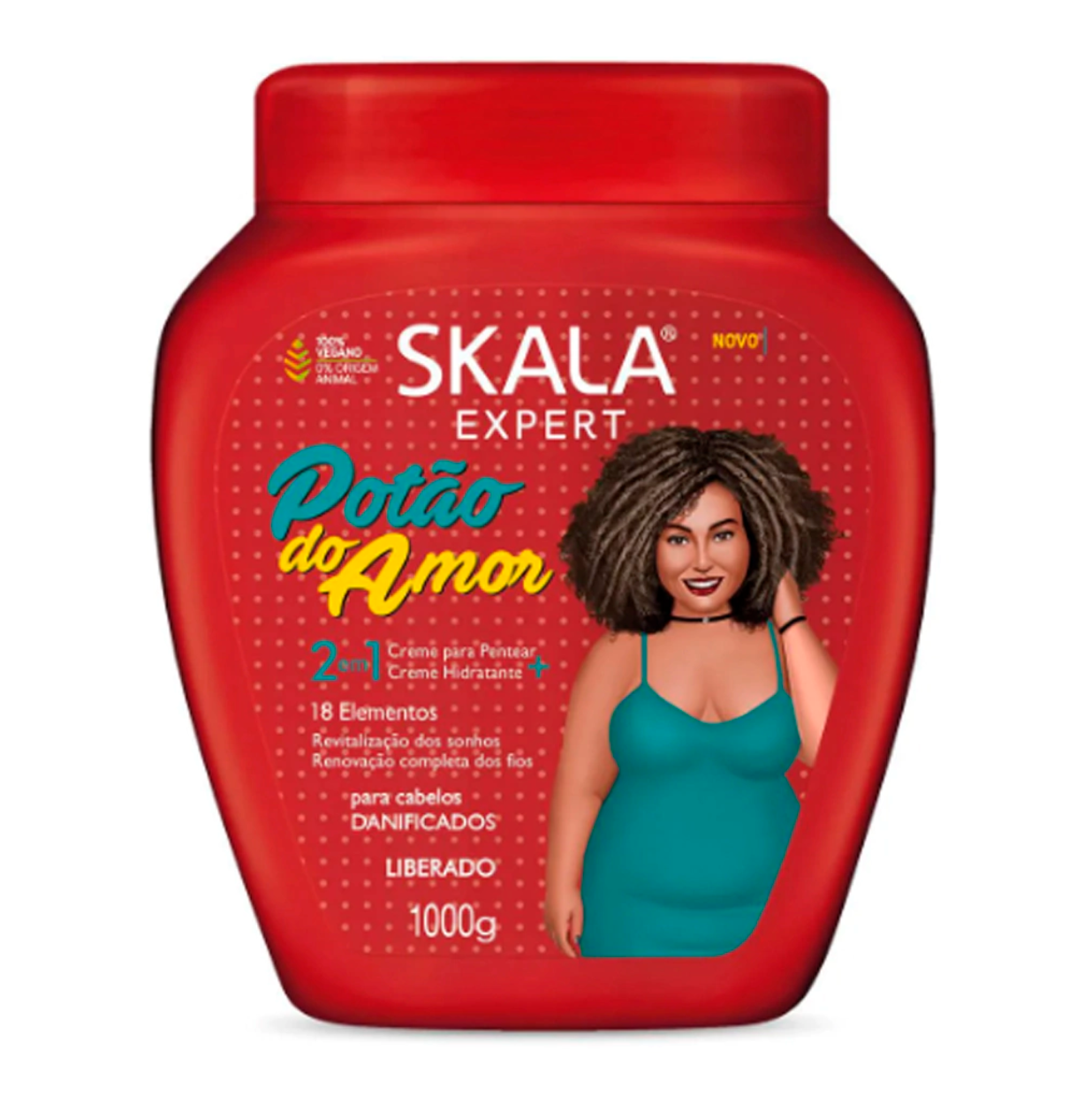 Skala Expert Potão do Amor 2 in 1 Hydrating & Combing Cream 1000g