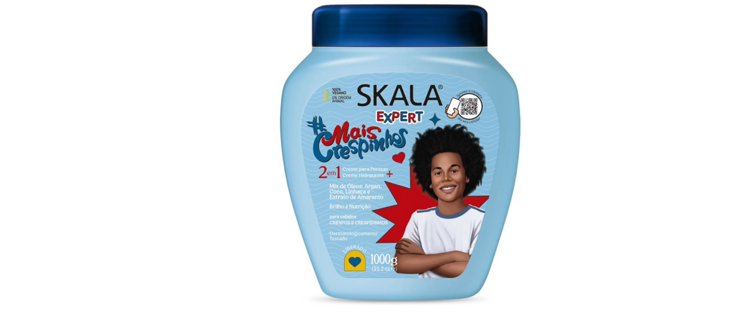 Skala Expert Mais Crespinhos 2 in 1 Creme Hidratante 1000g