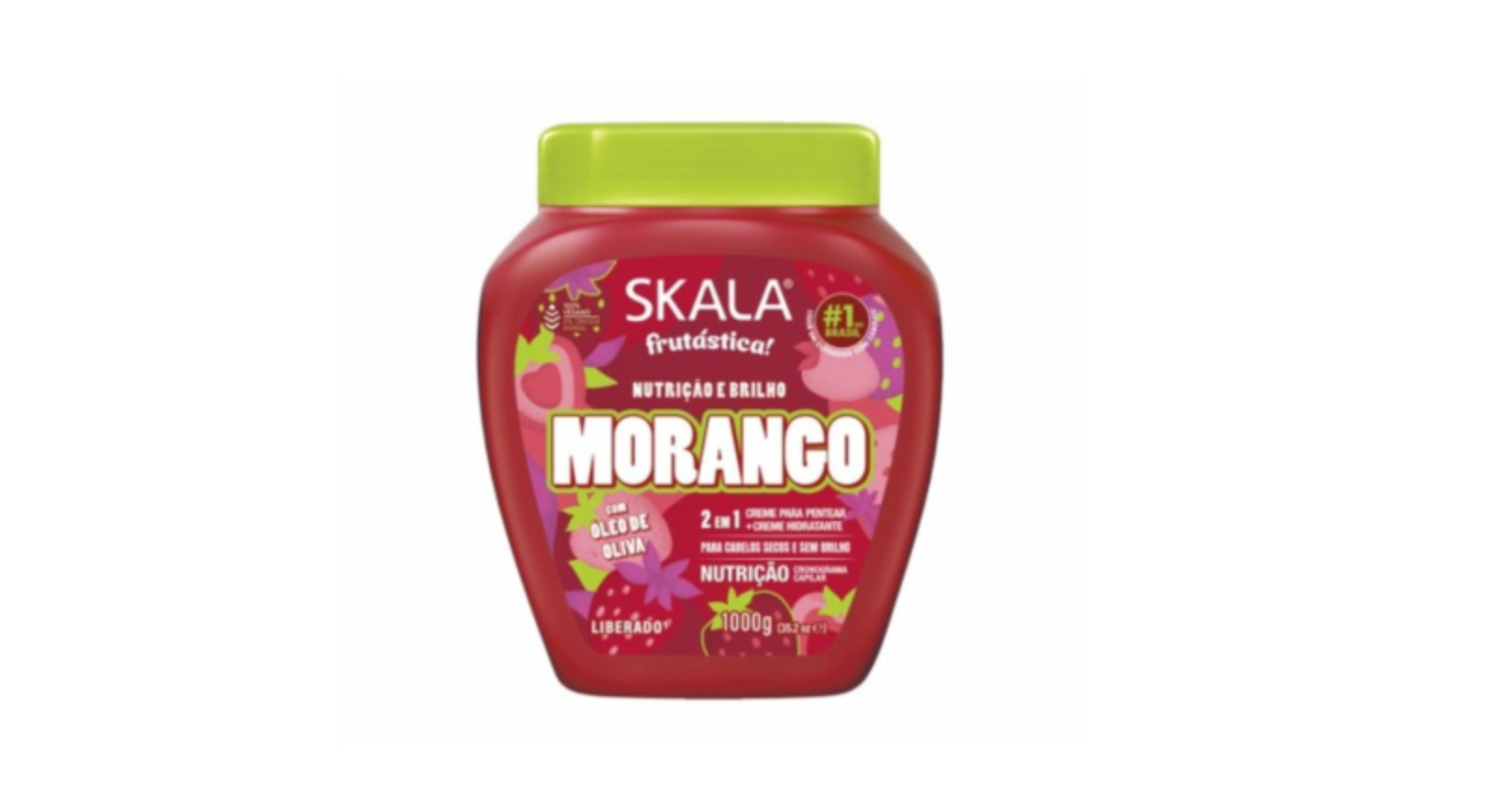 Skala Frutástica Strawberry 2 in 1 Hydrating & Combing Cream with Olive Oil 1000g
