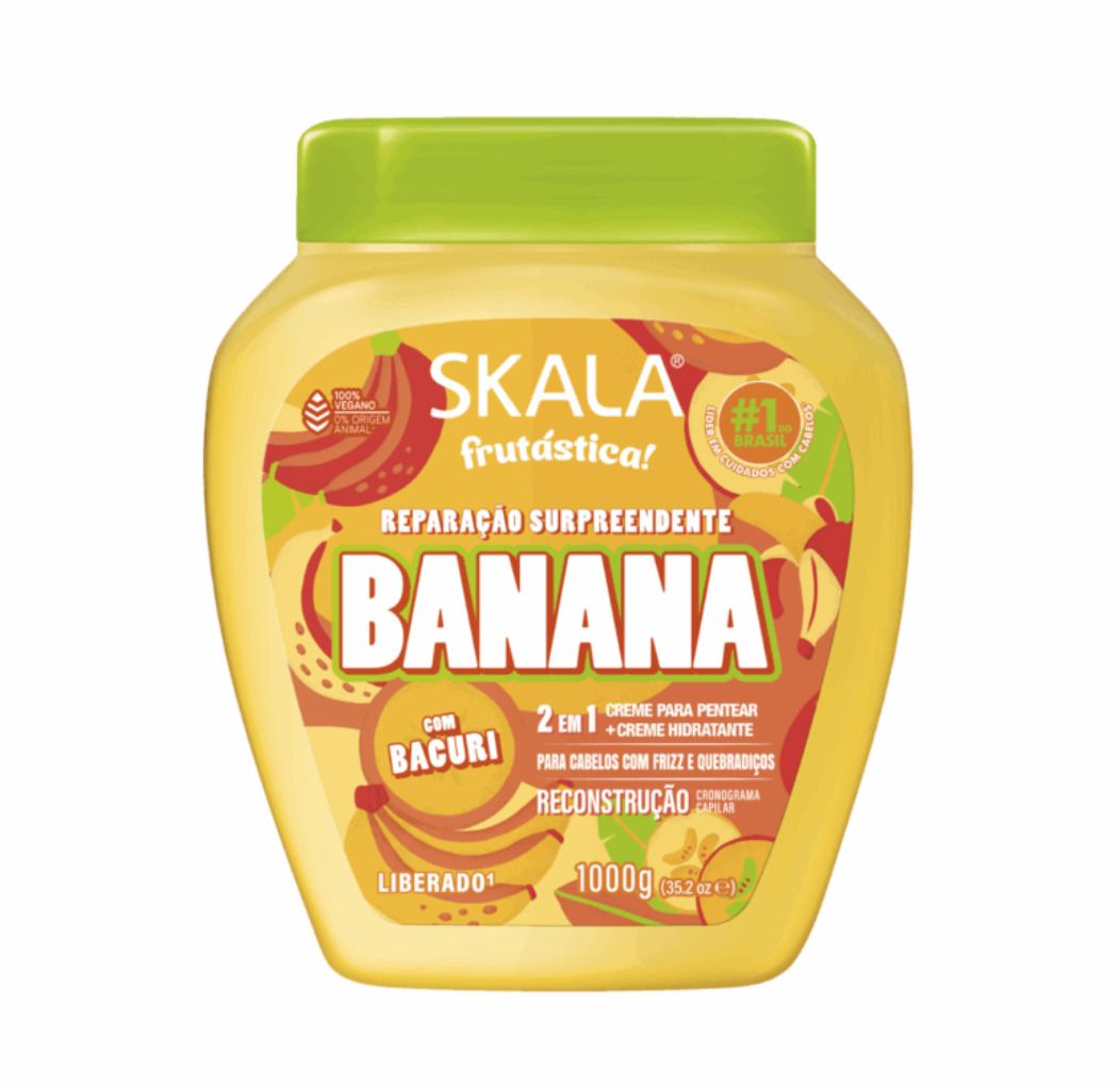 Skala Frutástica Banana Hair Treatment Cream 1000g