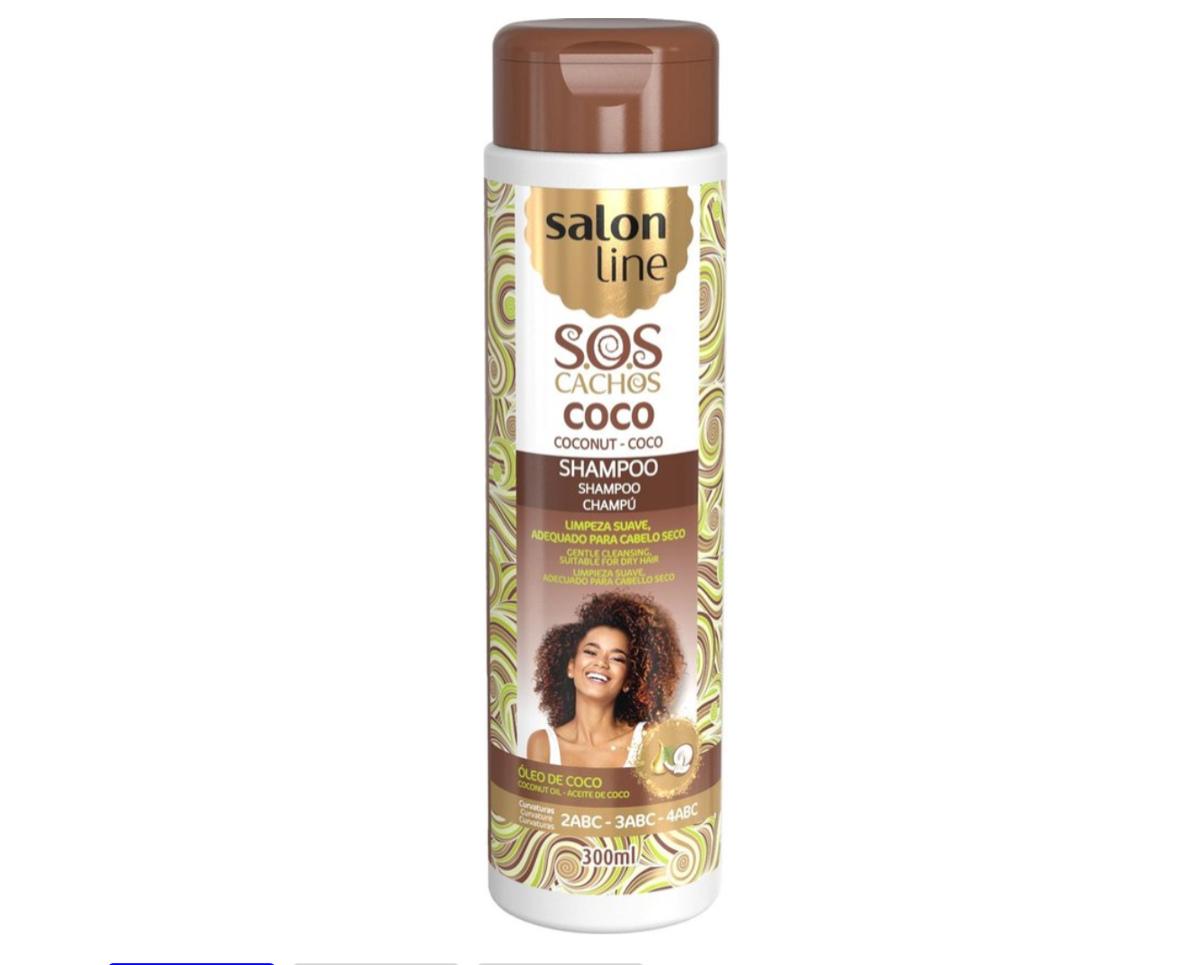 Salon Line SoS Curls Coconut Shampoo