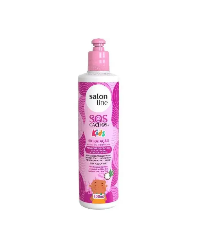 Salon Line S.O.S Cachos Kids Hydration Curl Activator with Coconut Oil & Aloe Vera 300ml