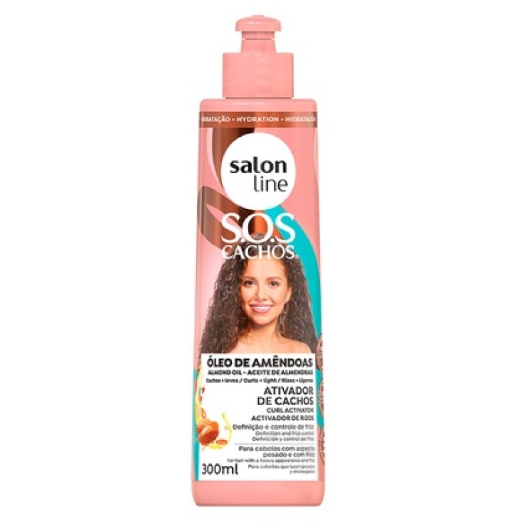 Salon Line SOS Cachos Almond Oil Curl Activator 300ml