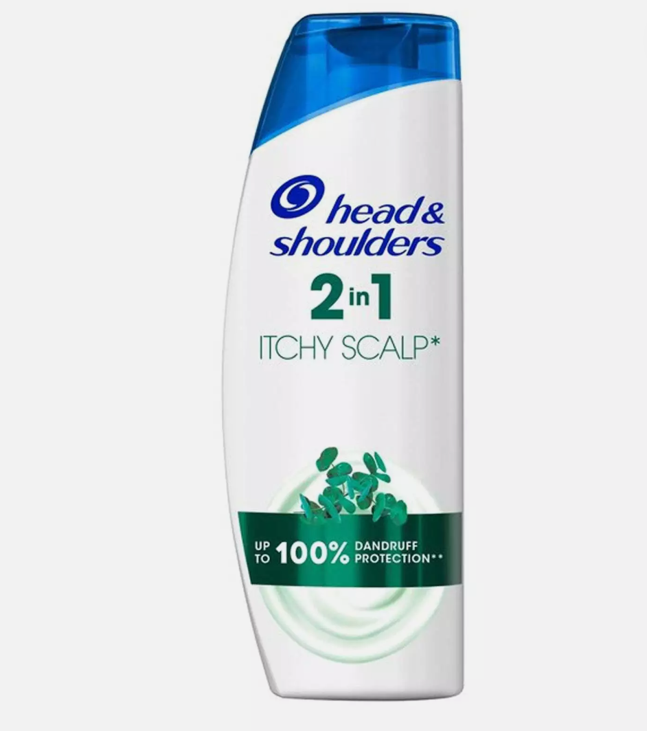 Head & Shoulders 2-in-1 Itchy Scalp Shampoo and Conditioner 400 ml