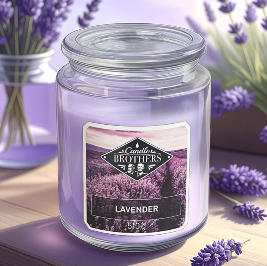 Lavender Scented Candle 510g