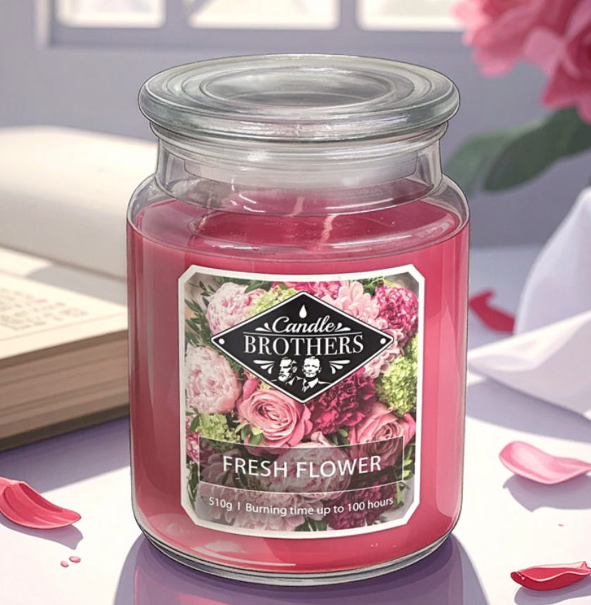 Fresh Flower Scented Candle 510g