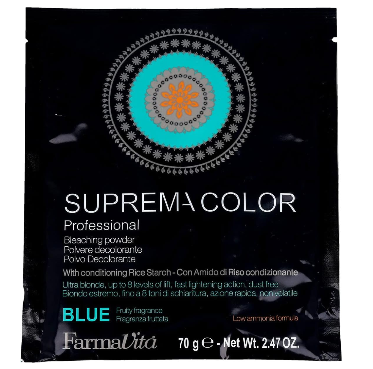 FarmaVita Suprema Color Professional Bleaching Powder Blue 70g