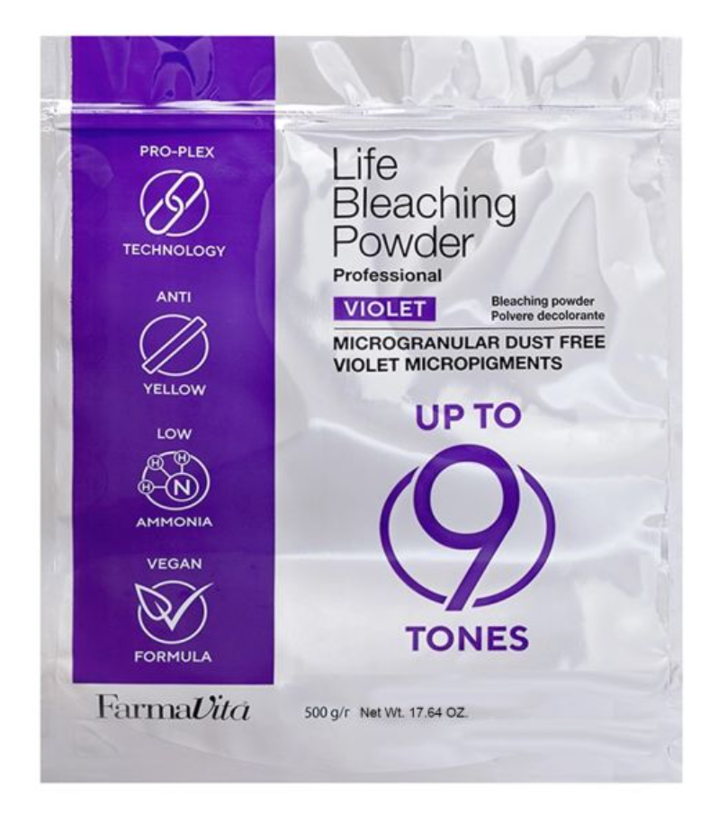 FarmaVita Life Bleaching Powder Violet 500g