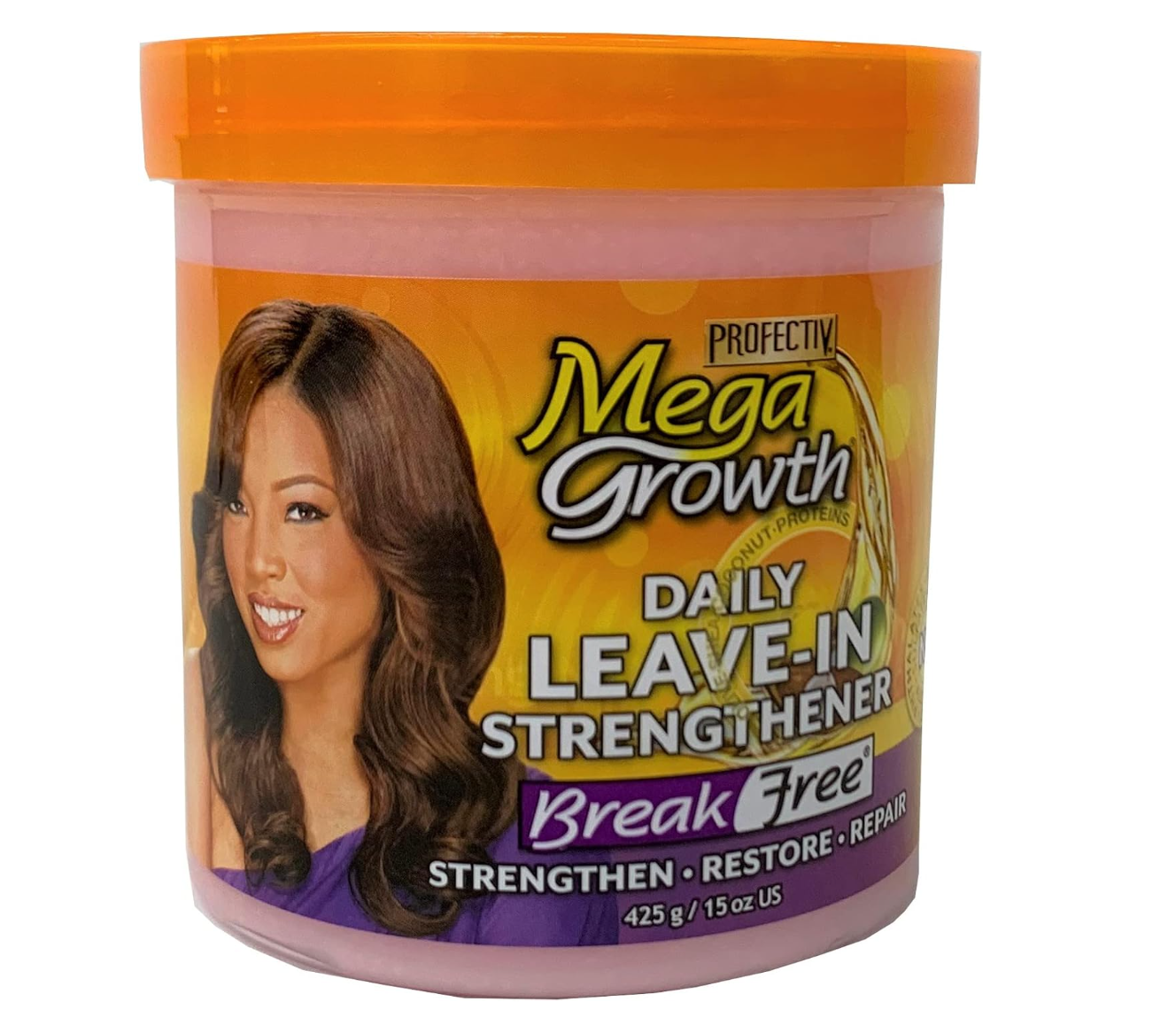 Profectiv Mega Growth Daily Leave-In Strengthener Break Free Anti-Breakage Formula 425g / 15oz