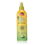 African Pride Olive Miracle Anti-Breakage Braid Sheen Spray 355 ml / 12 fl oz