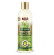 African Pride Olive Miracle Anti-Breakage Leave-In Conditioner 355 ml / 12 fl oz