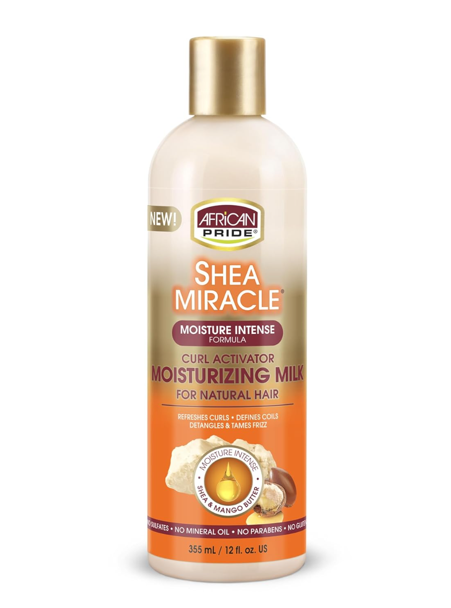 African Pride Shea Miracle Curl Activator Moisturizing Milk 355 ml / 12 fl. oz