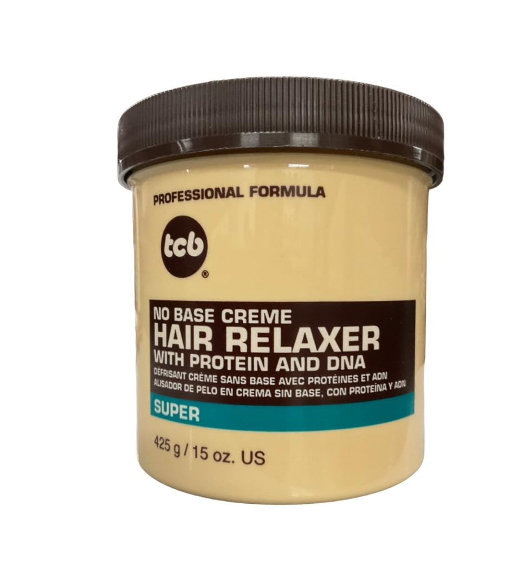 TCB No Base Creme Hair Relaxer Super