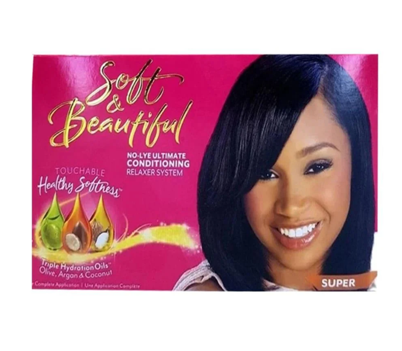 Soft & Beautiful No-Lye Ultimate Conditioning Relaxer System Super