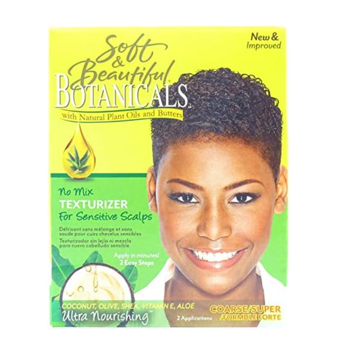 Soft & Beautiful Botanicals Texturizer Ultra Nourishing Coarse - Super